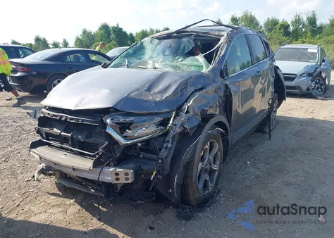 2018 Honda Cr-V Ex из США, поврежденный, VIN 7FARW2H54JE102653